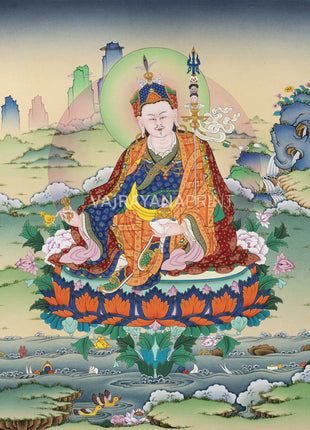 Guru Rinpoche Thangka Print