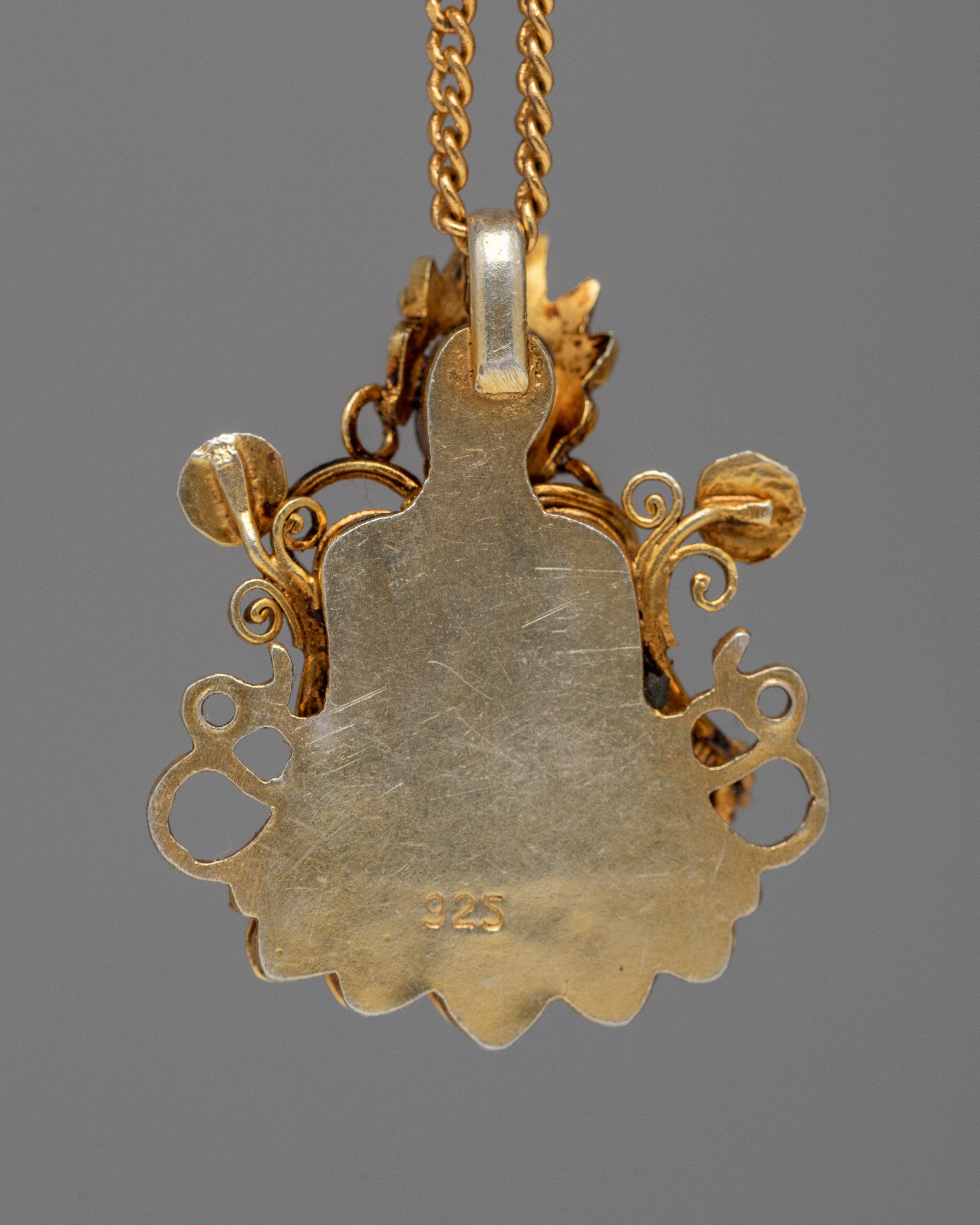 White Tara Locket | Jewelry Gift Of Tibetan Goddess
