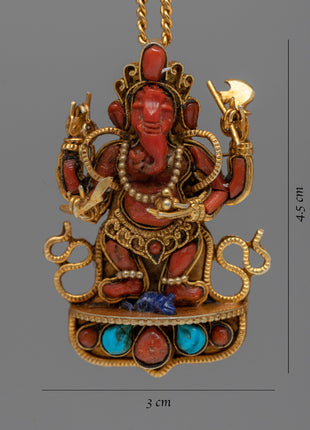 Lord Ganesh Locket | Sacred Elephant God Locket