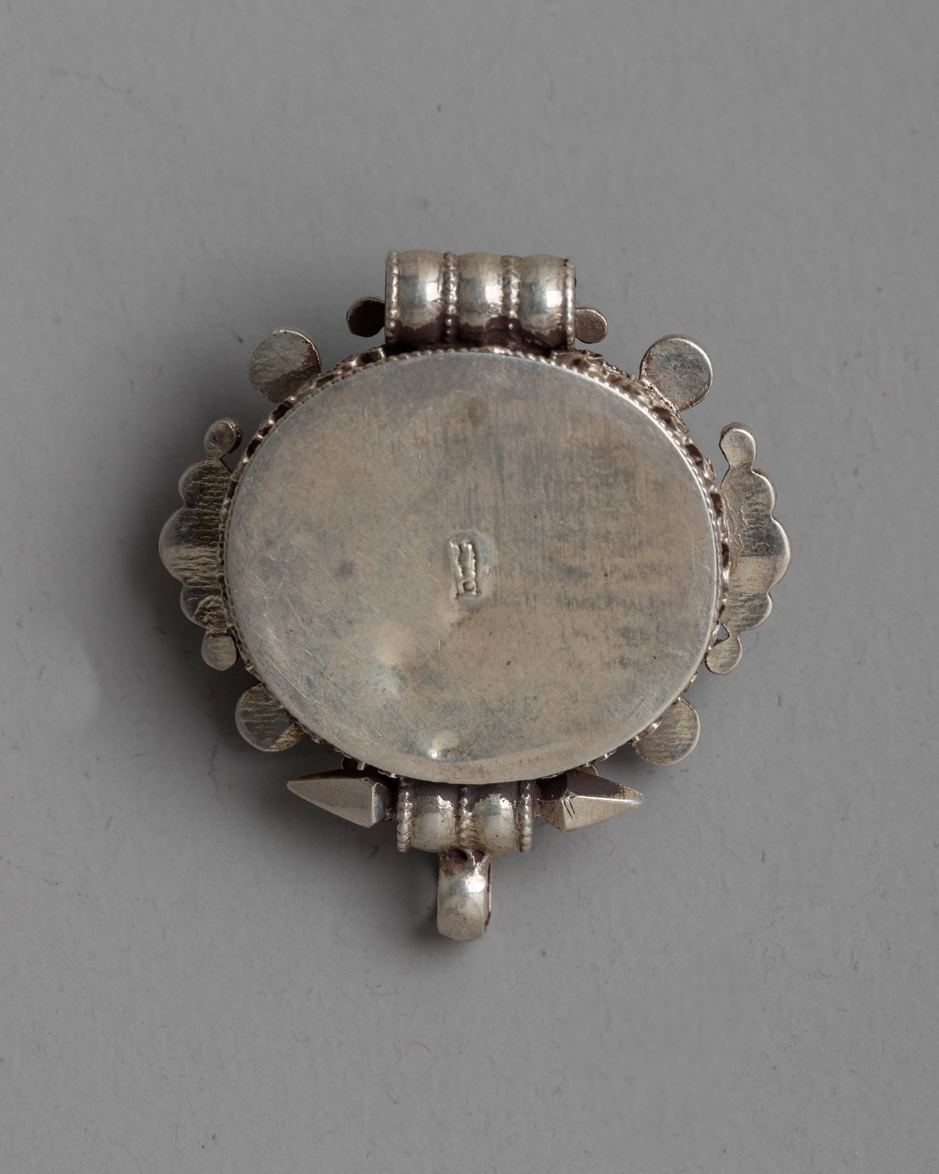 Turquoise Ghau Box Locket | Handmade Shrine Pendant