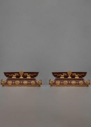 Copper Incense Burner Set | Elegant Home Fragrance Box