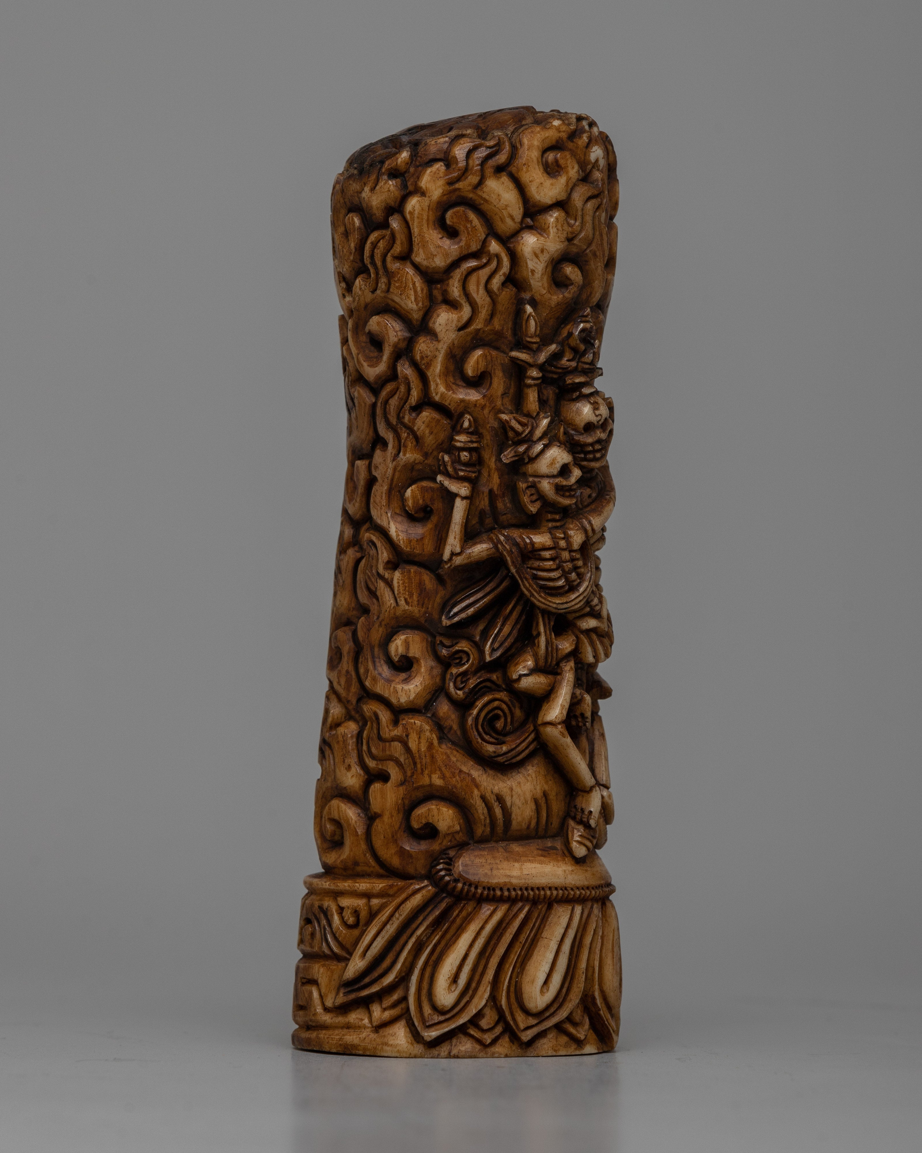 Chitipati Seal Stamp | Symbolic Buddhist Skeleton Lords