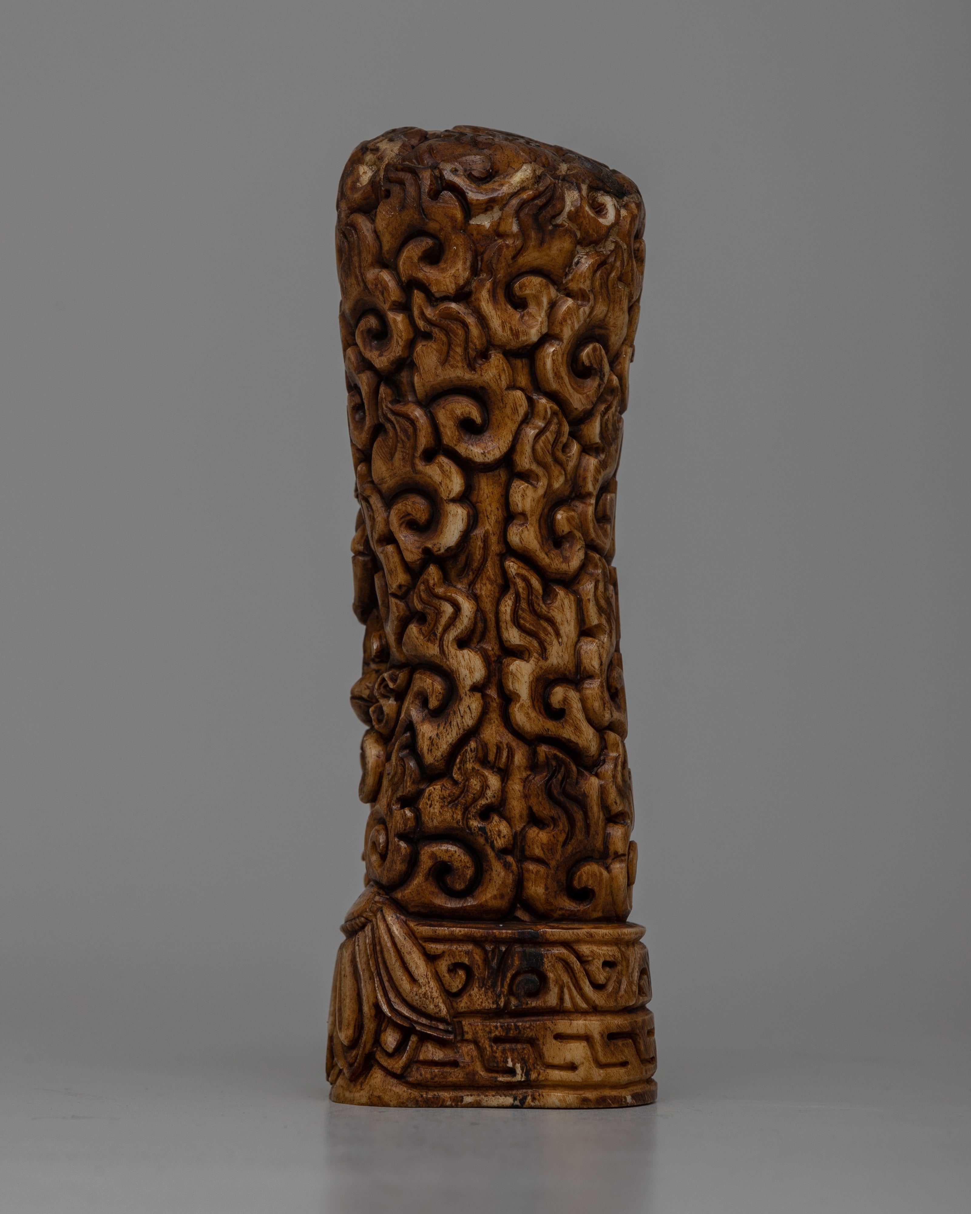 Chitipati Seal Stamp | Symbolic Buddhist Skeleton Lords