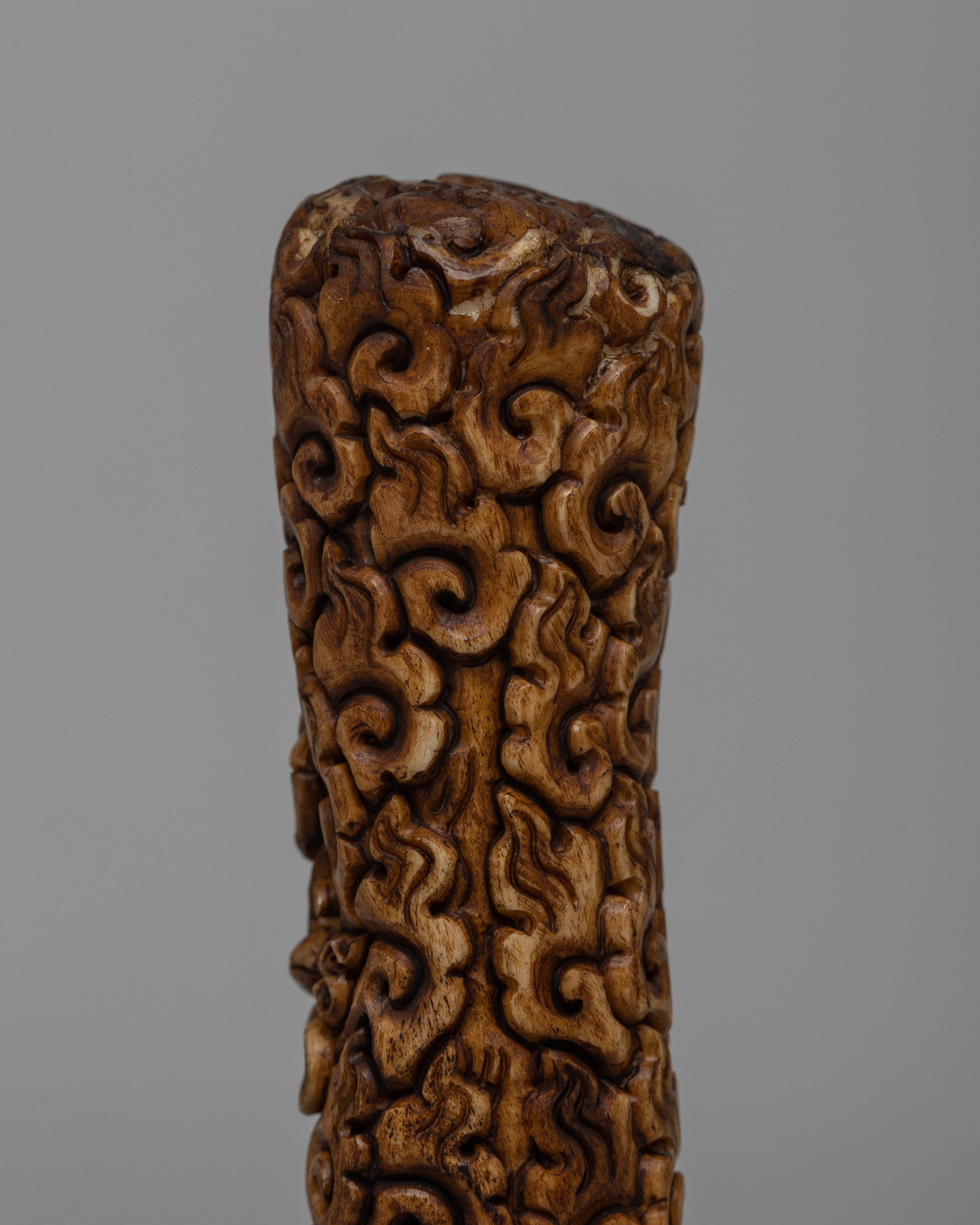 Chitipati Seal Stamp | Symbolic Buddhist Skeleton Lords
