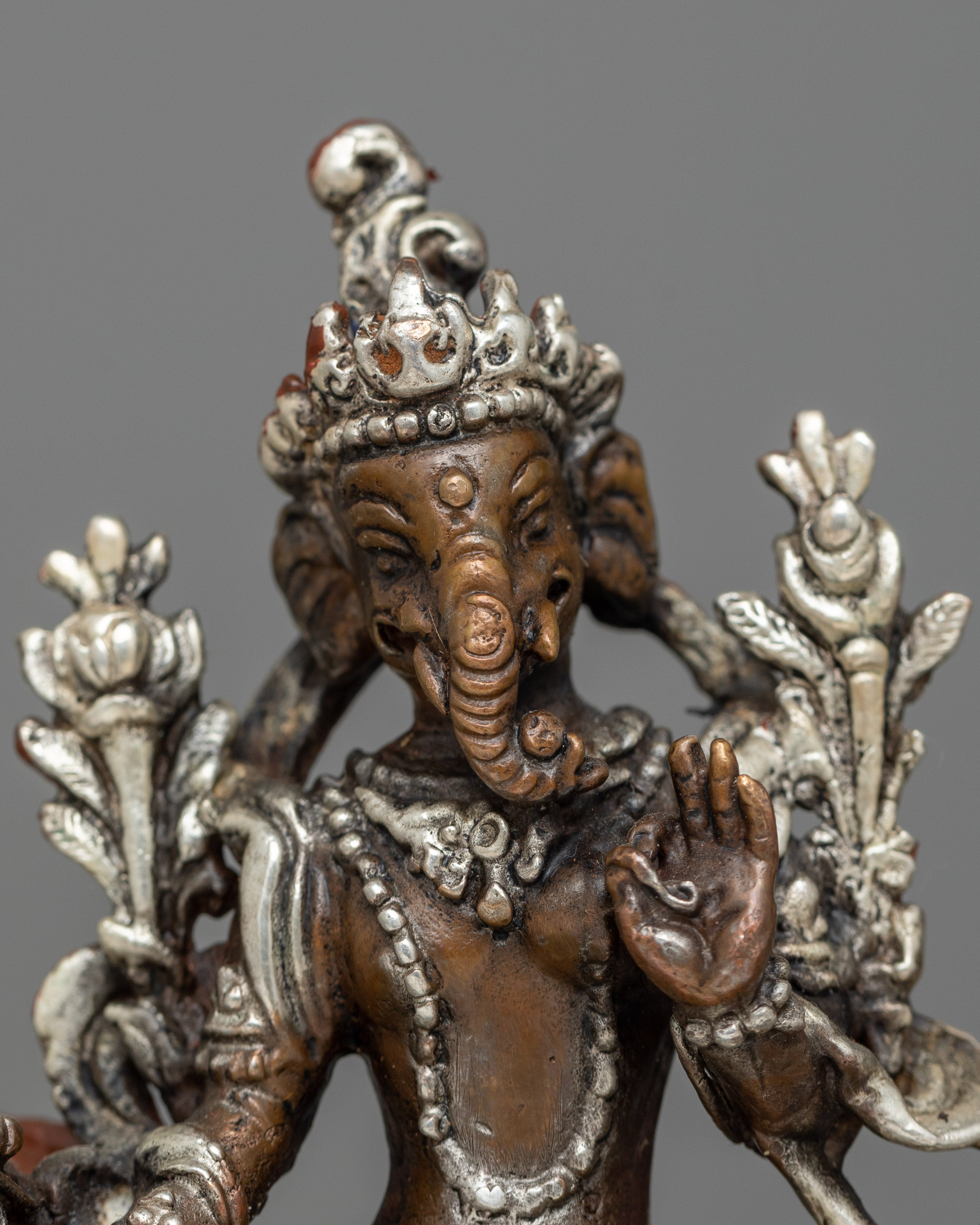Lord Ganesh Machine-Made Statue | Hindu Deity of Success