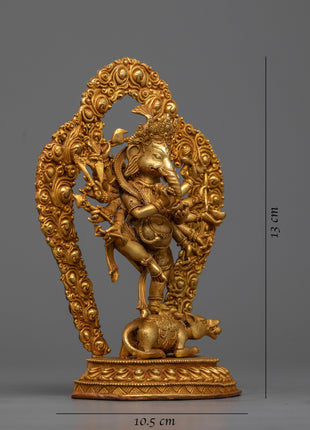 Standing Machine Made Ganesh Statue | Symbol of Success and Good Fortune