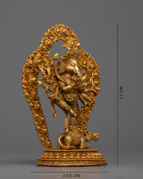Standing Machine Made Ganesh Statue | Symbol of Success and Good Fortune
