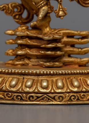 Machine made Hevajra Consort Statue | Mystical Union Statue
