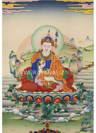Guru Rinpoche Padmasambhava Canvas Print