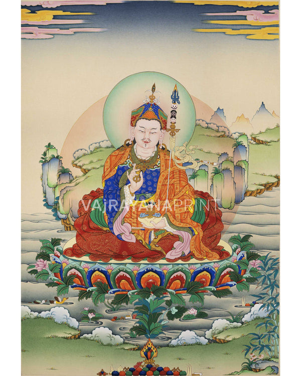 Guru Rinpoche Padmasambhava Canvas Print