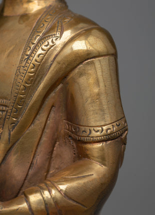 Buddha Shakyamuni Copper Statue |  Symbolizing Universal Compassion and Wisdom