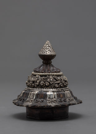 Traditional Buddhist Rice Pot | Handcrafted Neshi Dhupur | Ritual Objects