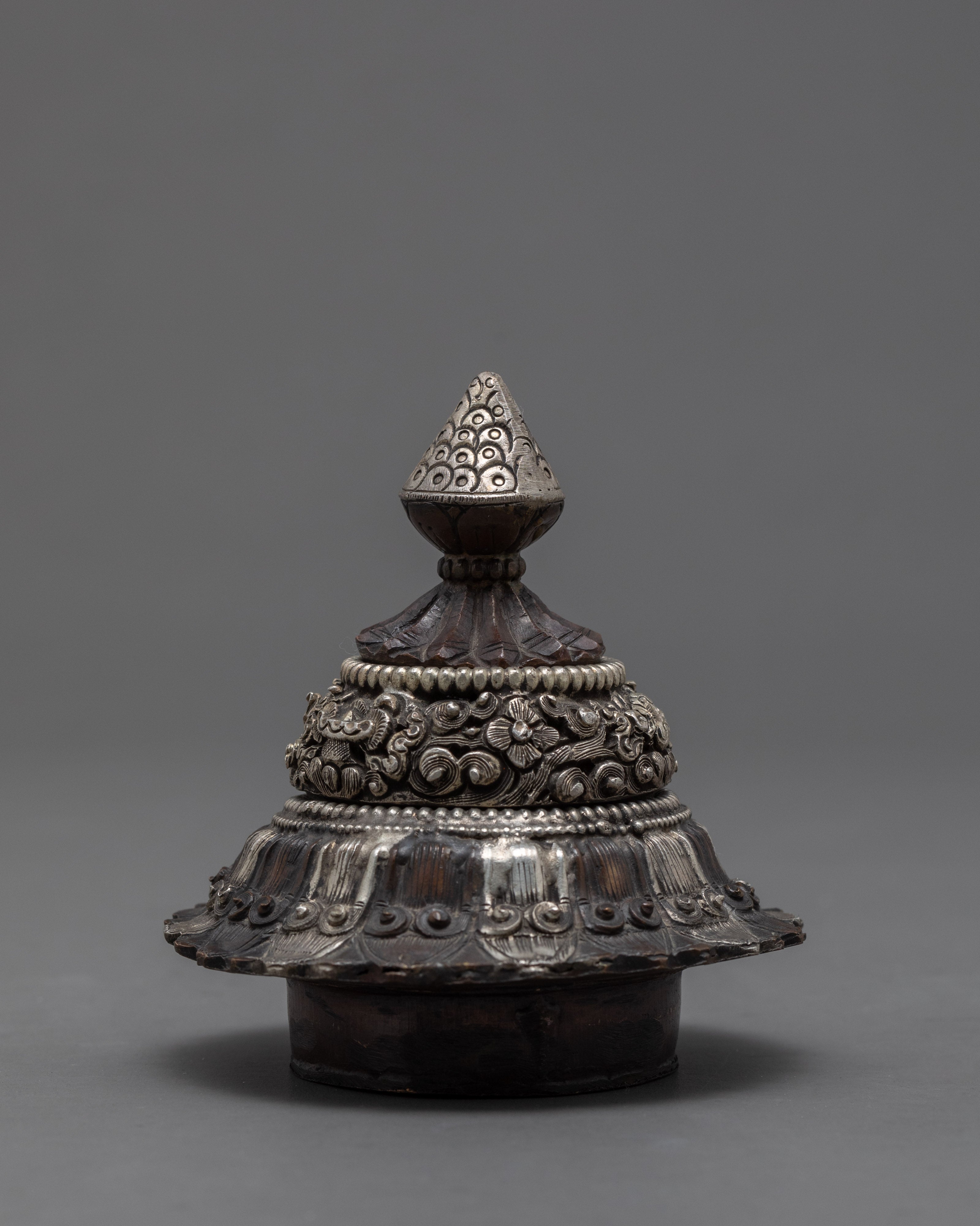 Traditional Buddhist Rice Pot | Handcrafted Neshi Dhupur | Ritual Objects