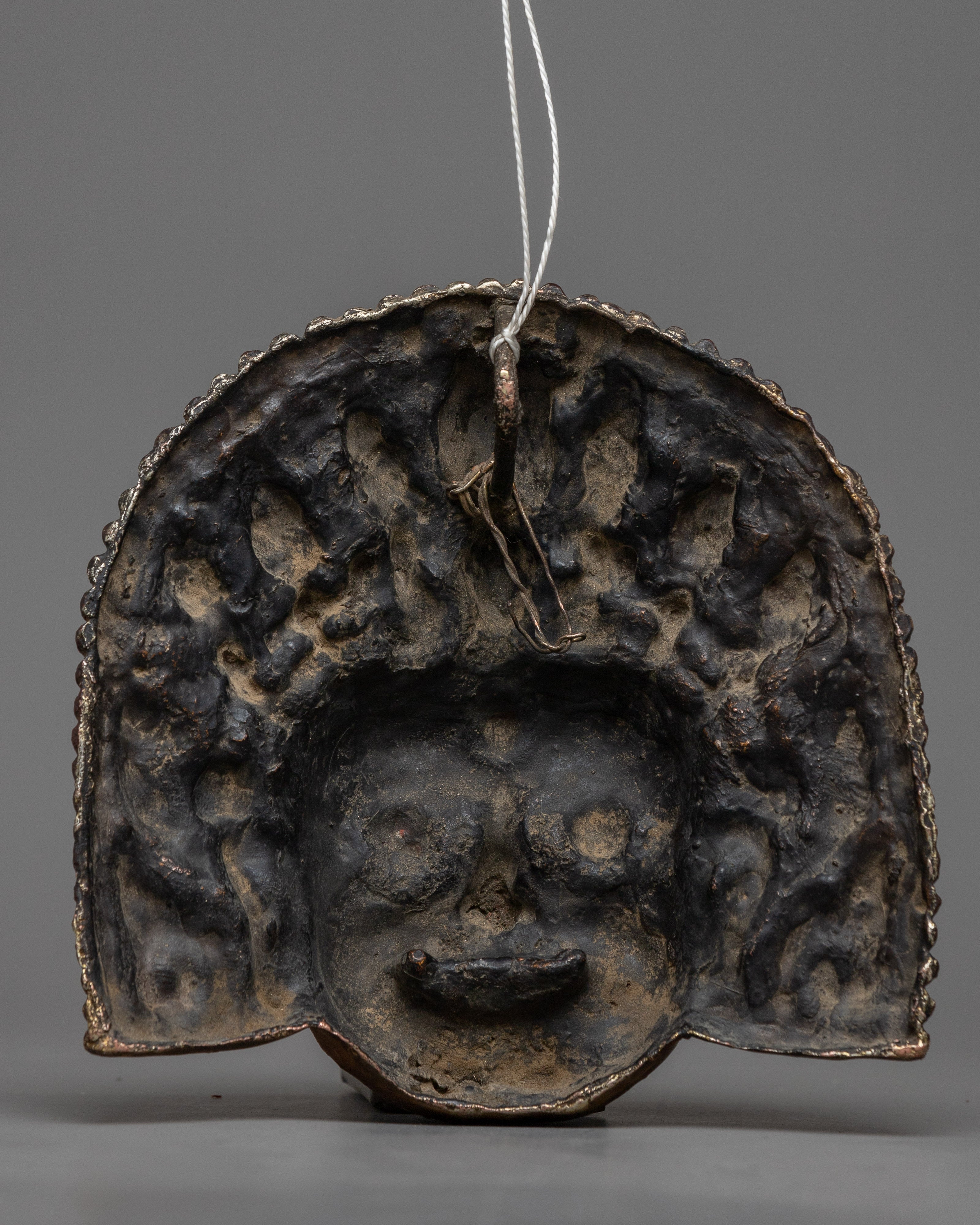 Bhairava Mask Wall Hanging | Handcrafted Hindu and Buddhist Protector