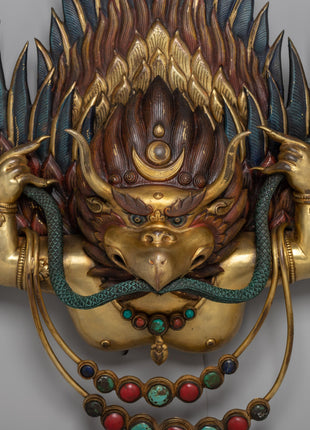 Garuda Decorative Wall Hanging | Handmade Mythological Bird Wall Art