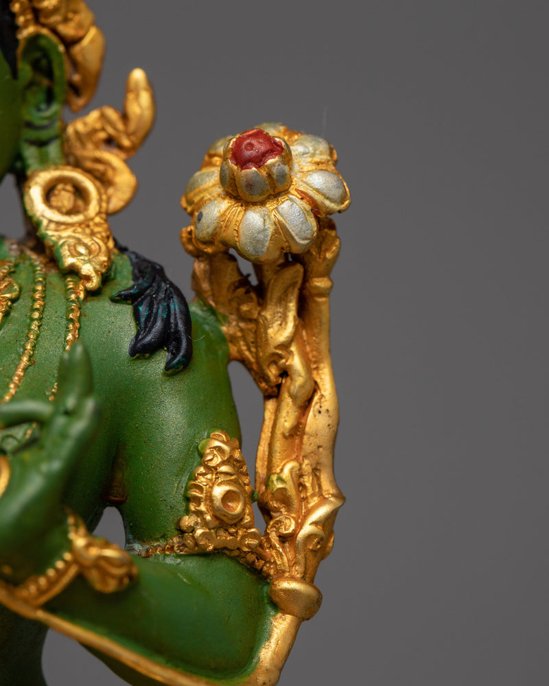 Arya Green Tara Statue | Symbol of Kindness and Strength