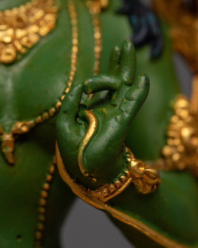 Arya Green Tara Statue | Symbol of Kindness and Strength