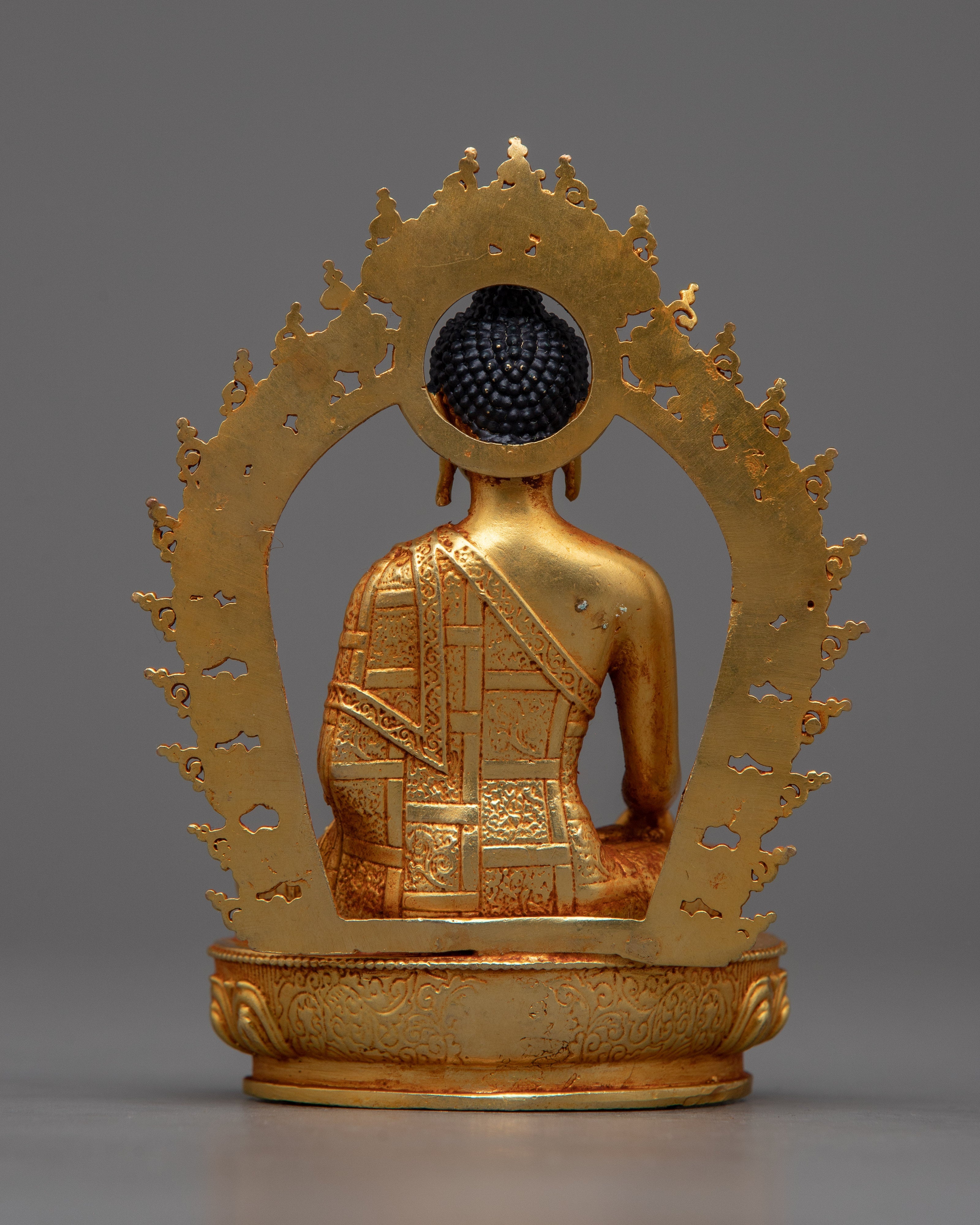 Copper Three Buddha Statue Set | Spiritual Artwork for Balance and Calm