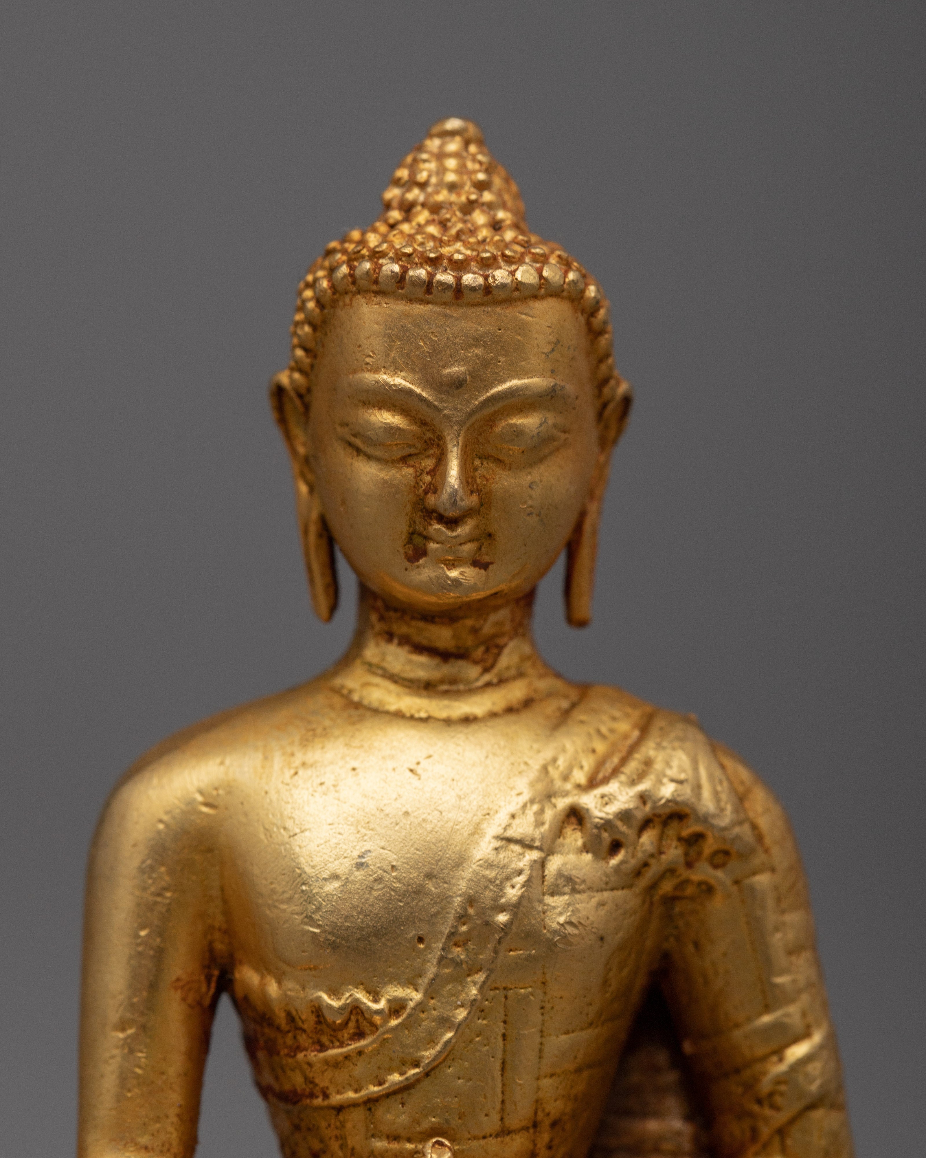 Machine Made Three Buddha Set Statue | Modern Take on Traditional Spiritual Decor