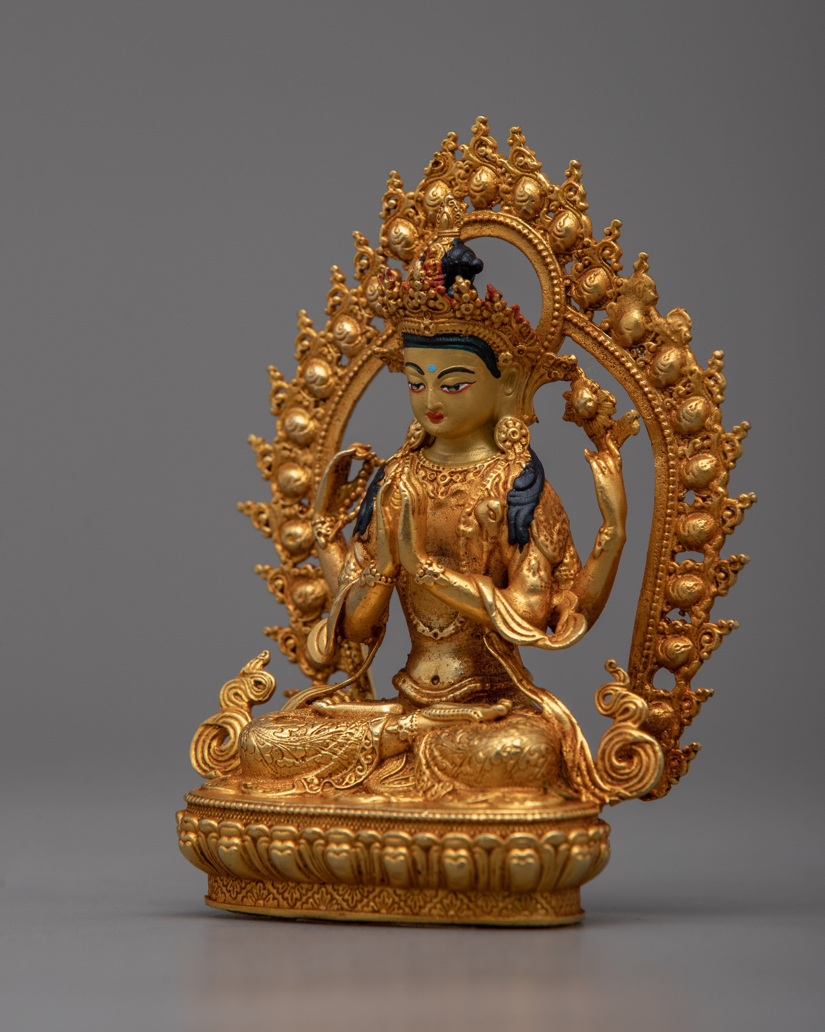 Machine Made Chenresig Statue | Improve Your Meditation Practice with Art