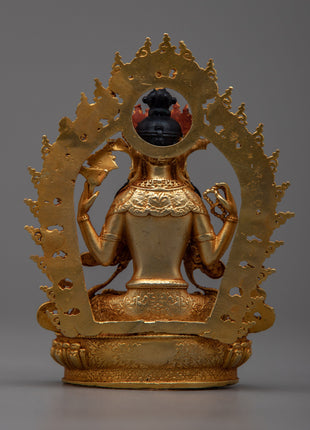 Machine Made Chenresig Statue | Improve Your Meditation Practice with Art