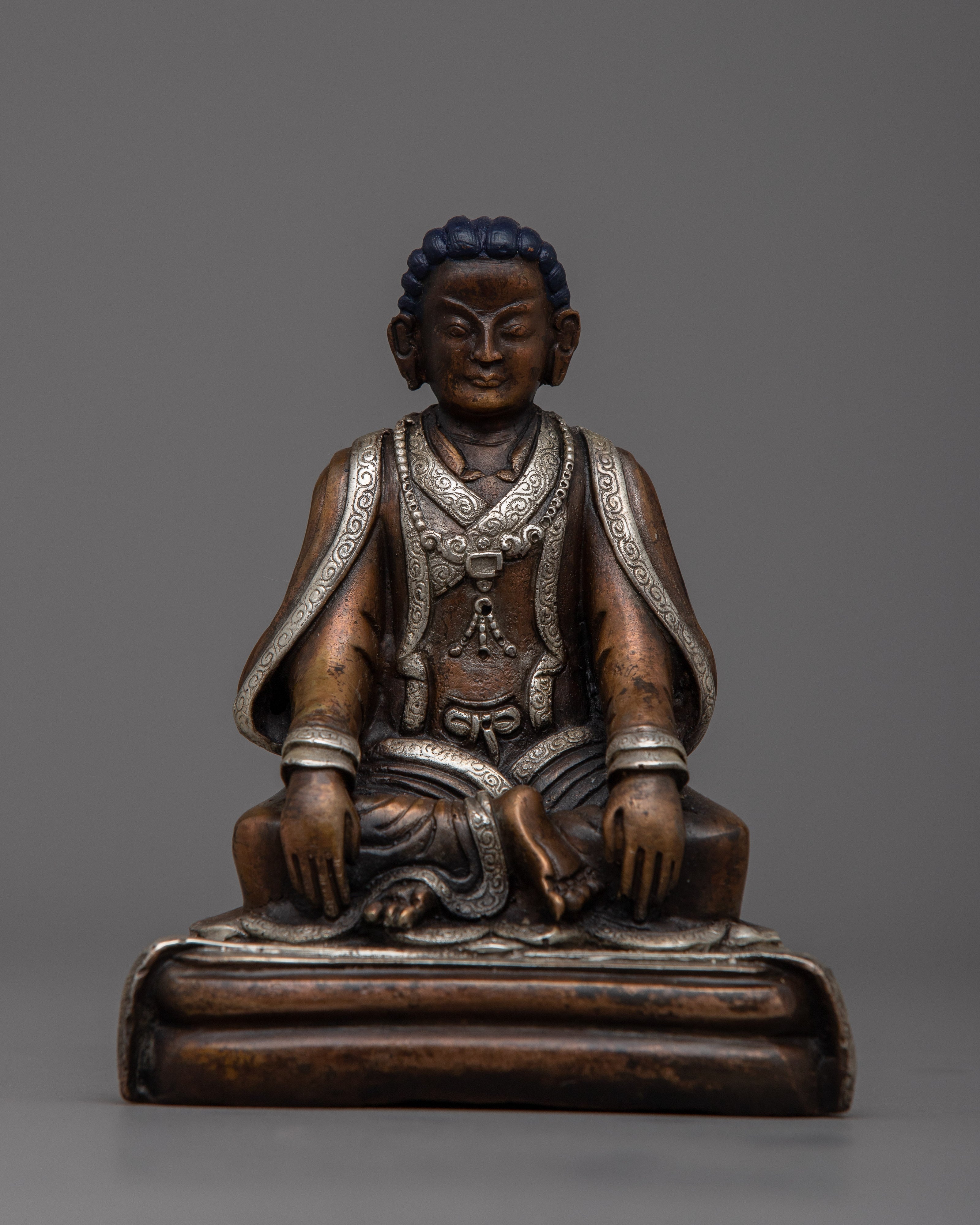 Machine Made Buddhist Masters Set | Marpa Lotsawa, Jetsun Milarepa & Gampopa Sonam Rinchen