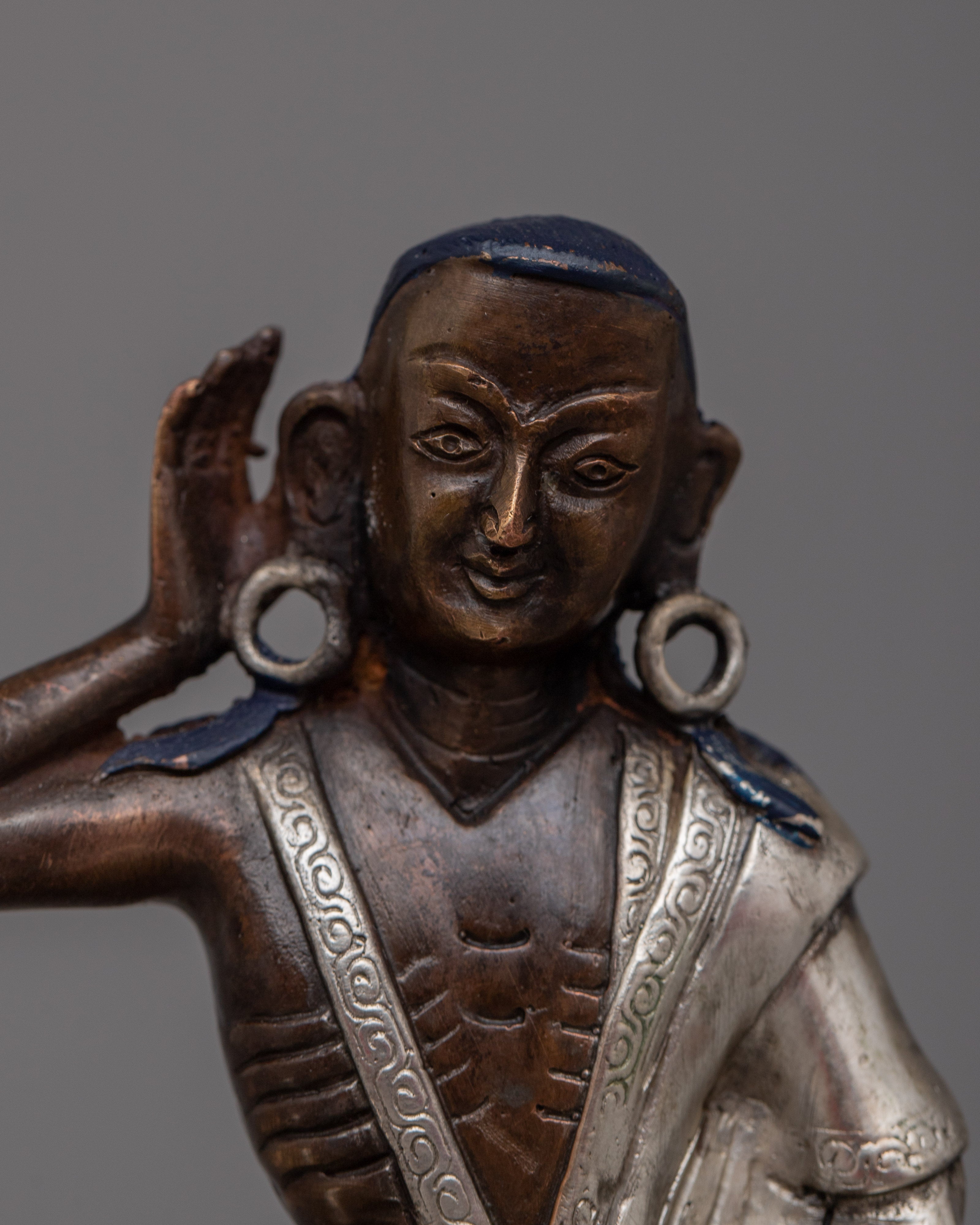 Machine Made Buddhist Masters Set | Marpa Lotsawa, Jetsun Milarepa & Gampopa Sonam Rinchen