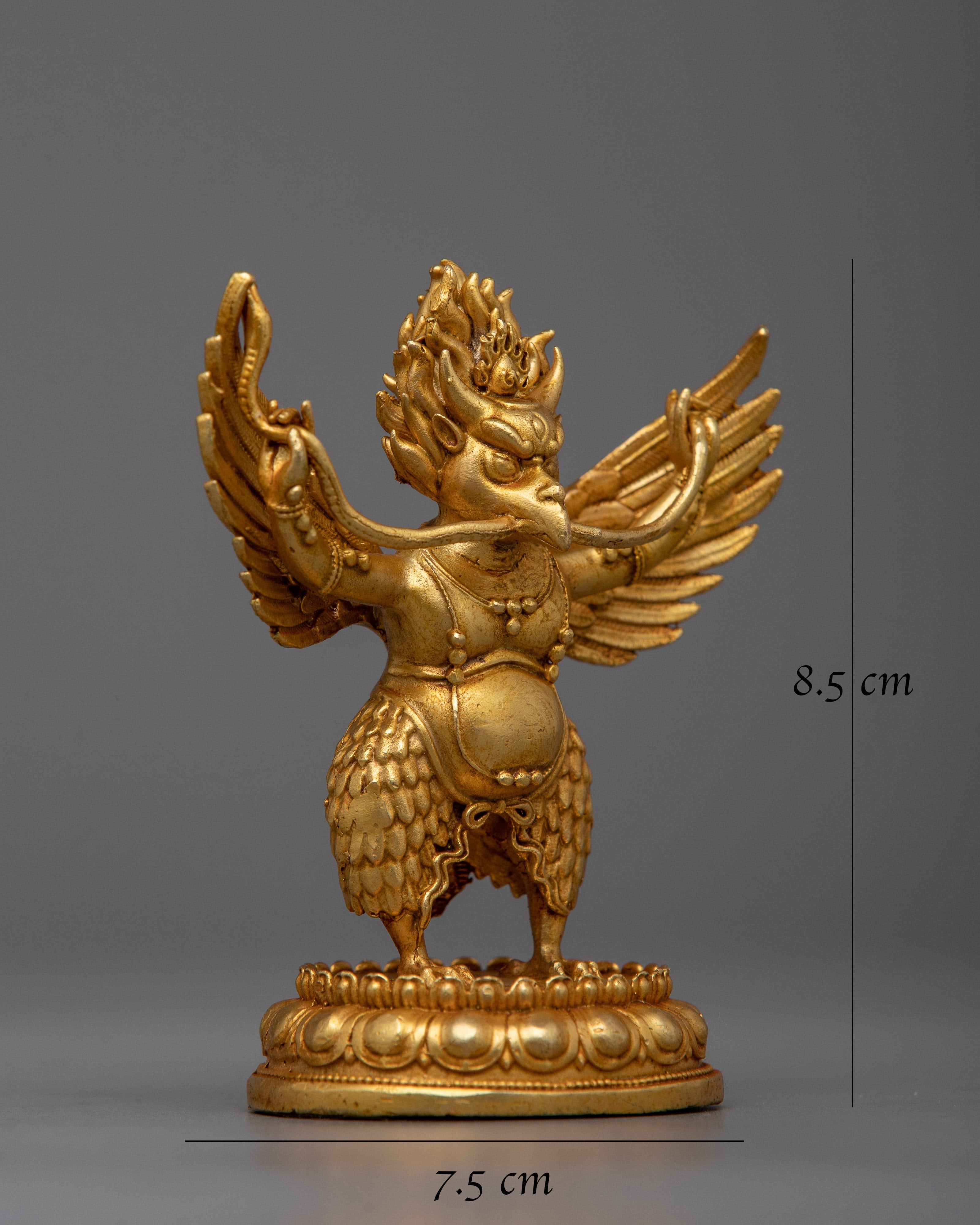 Machine Made Garuda Statue | Traditionally Crafted Himalayan Art