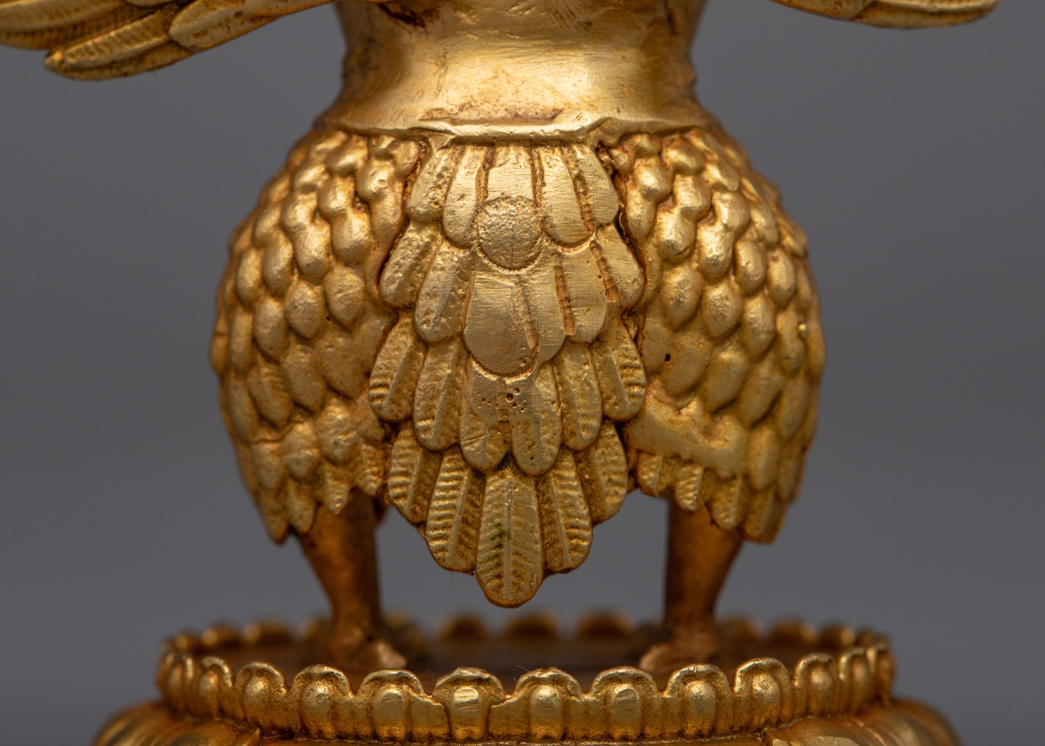 Machine Made Garuda Statue | Traditionally Crafted Himalayan Art