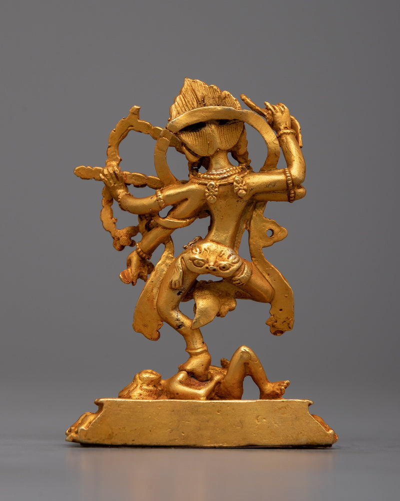 Copper Kurukulla Statue | Machine Made Deity for Meditation Space