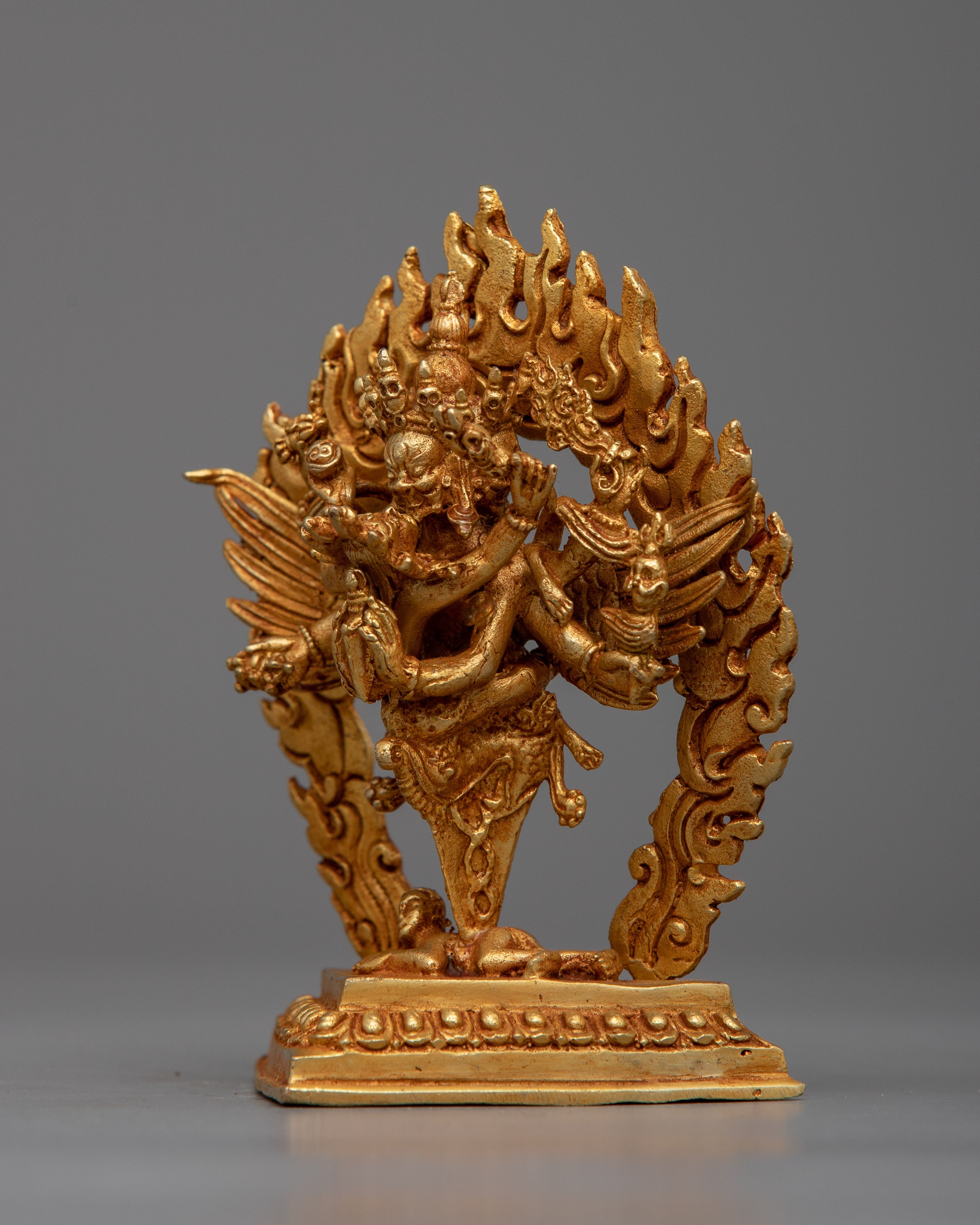 Machine Made Vajrakilaya Statue | Powerful Tibetan Deity Crafted with Precision