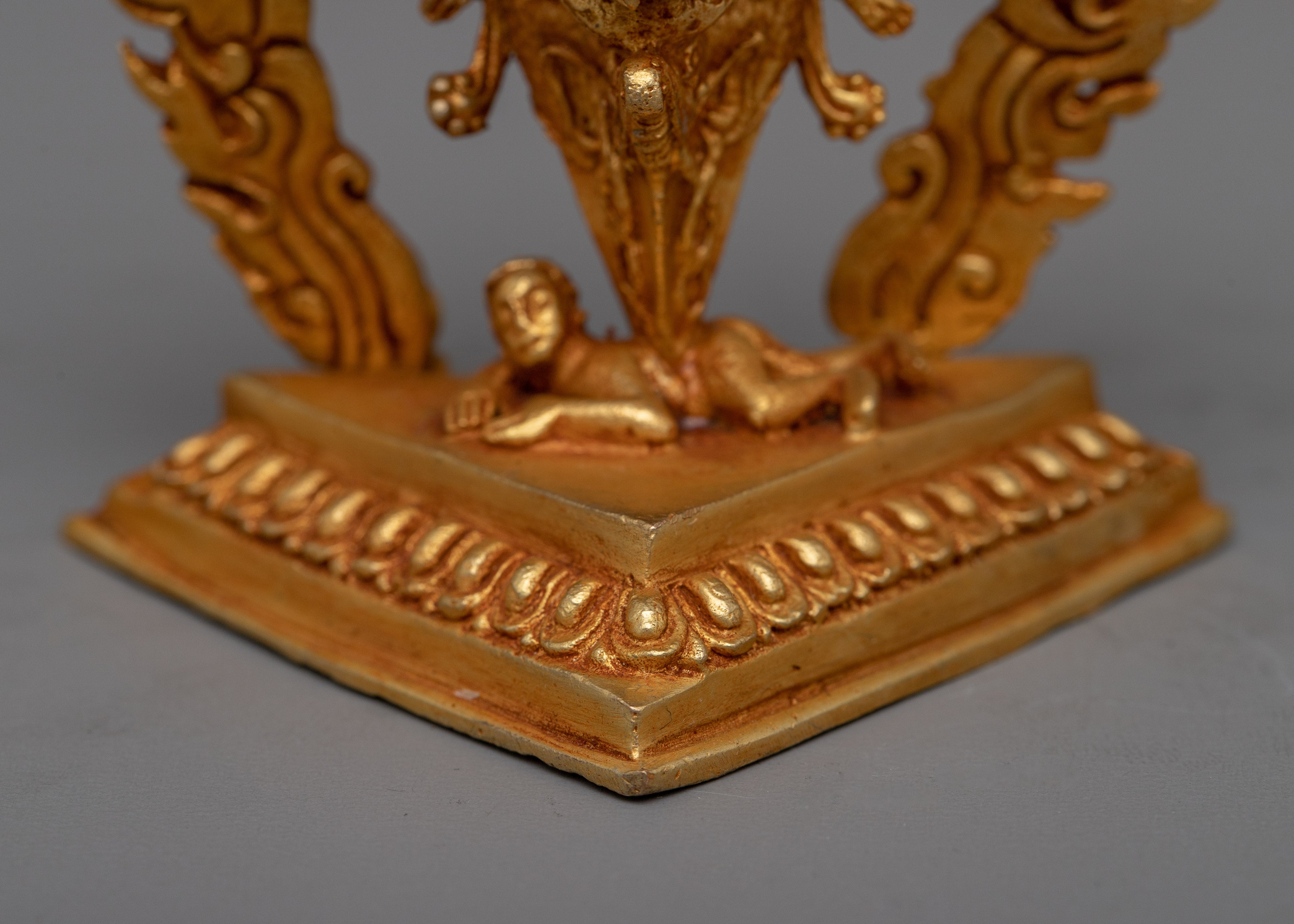 Machine Made Vajrakilaya Statue | Powerful Tibetan Deity Crafted with Precision