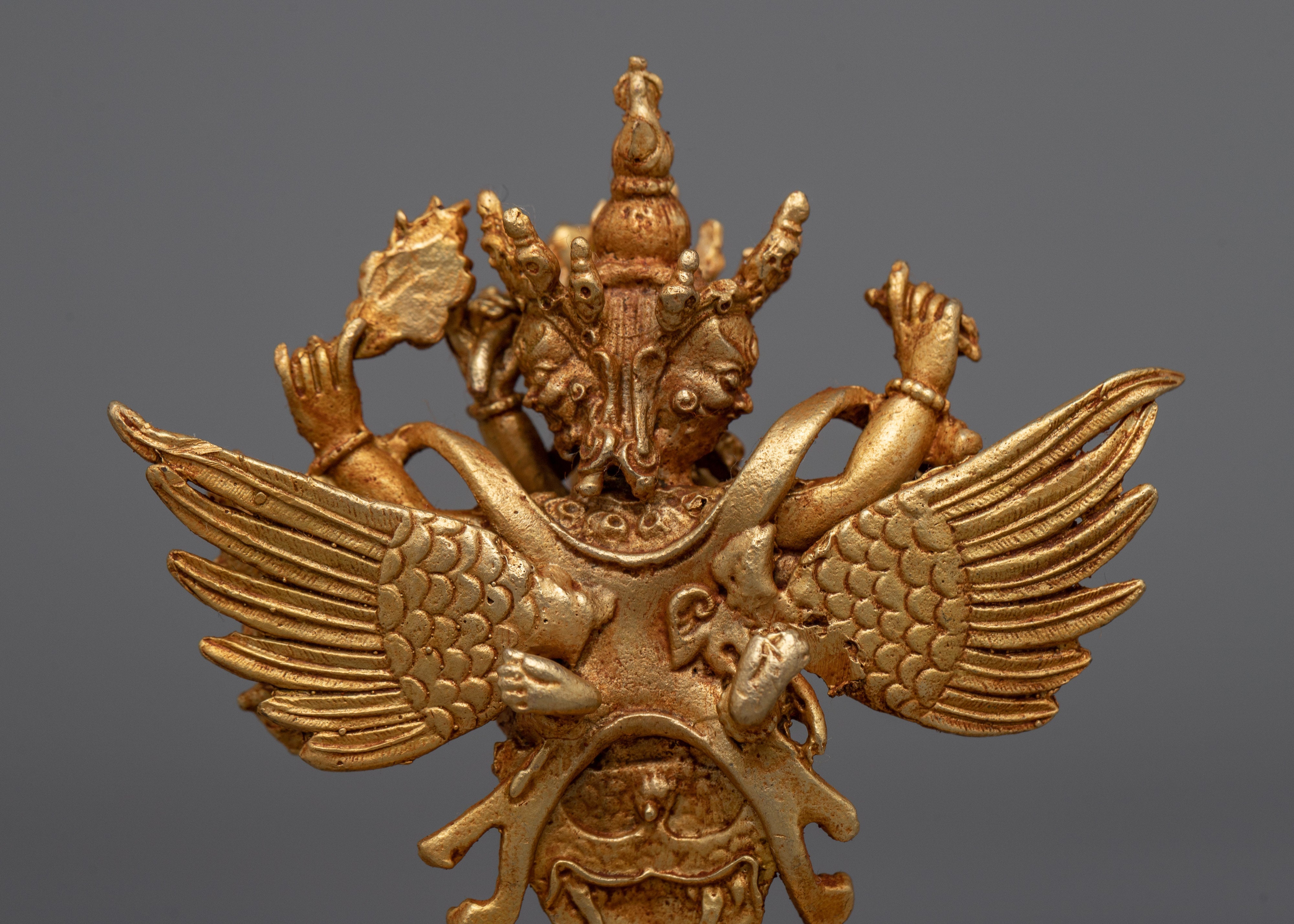 Machine Made Vajrakilaya Statue | Powerful Tibetan Deity Crafted with Precision