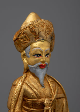 Zhabdrung Ngawang Namgyel Statue |  Machine made Figurine for Meditation and Reflection