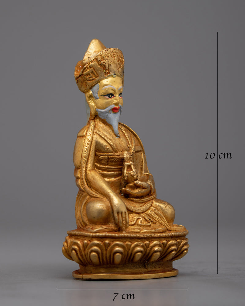 Zhabdrung Ngawang Namgyel Statue |  Machine made Figurine for Meditation and Reflection