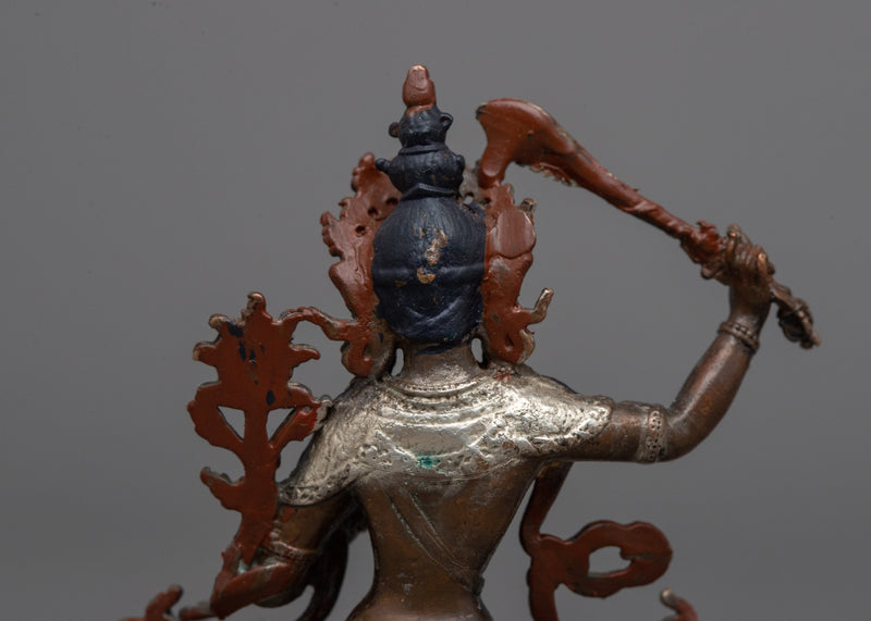 Wisdom Machine Made Manjushri Statue | Spiritual Guide Deity known for Cutting Through Ignorance