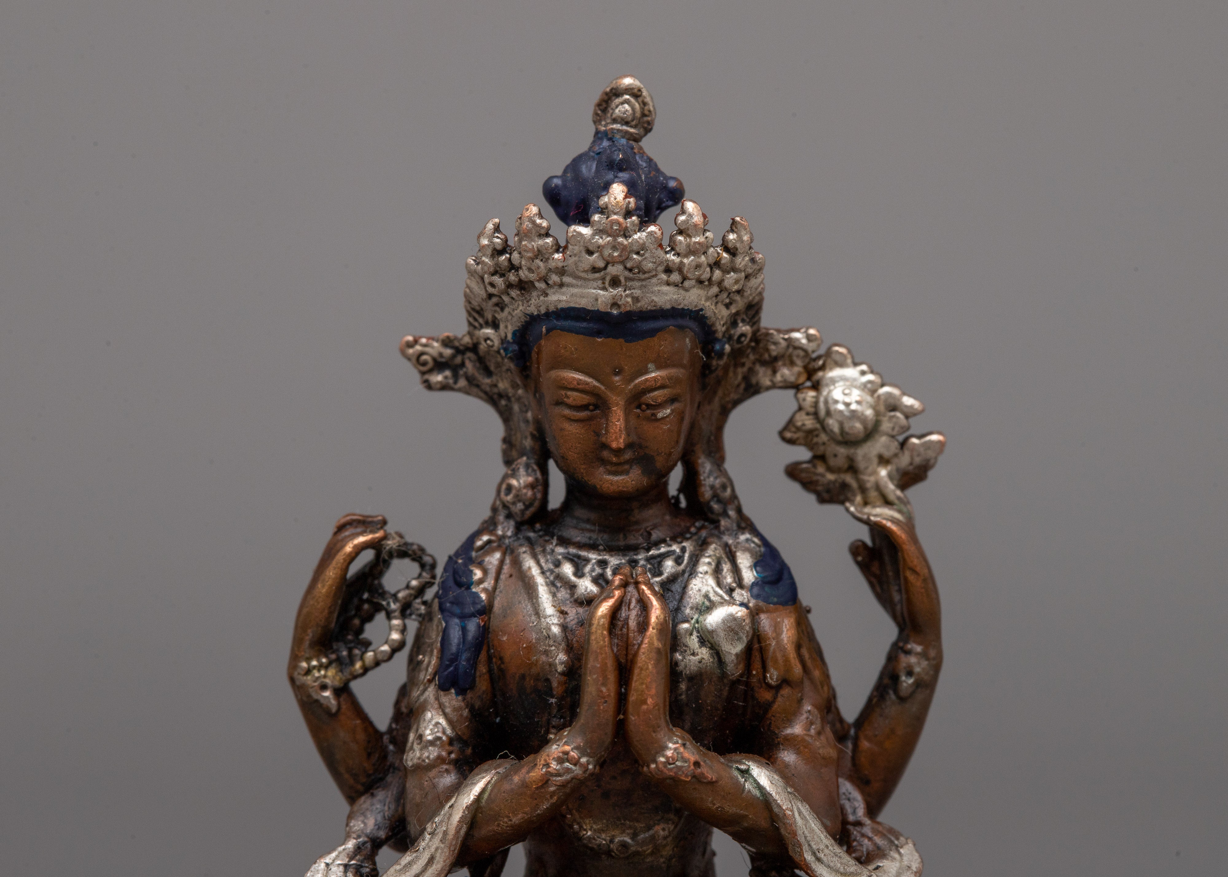Chenrezig Statue Made by Machine | Bodhisattva of Wisdom for Intellectual Growth
