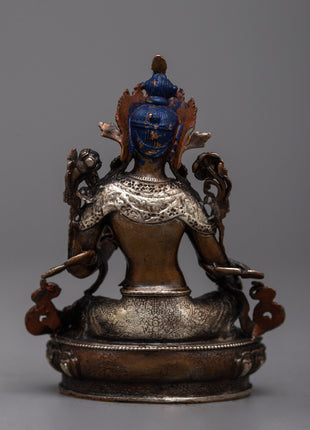 Buddhist Machine Made Green Tara Statue | Precision Made for Enlightenment and Healing