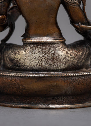 Buddhist Machine Made Green Tara Statue | Precision Made for Enlightenment and Healing
