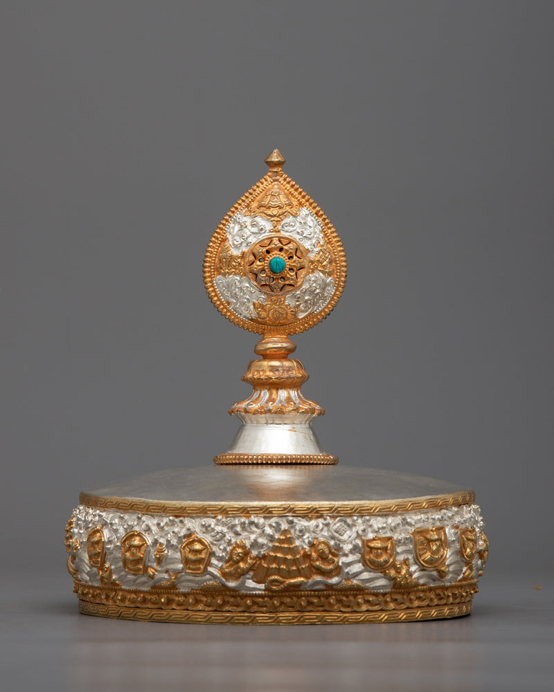Mandala Rice Offering Set | Tibetan Buddhist Altar for Rituals