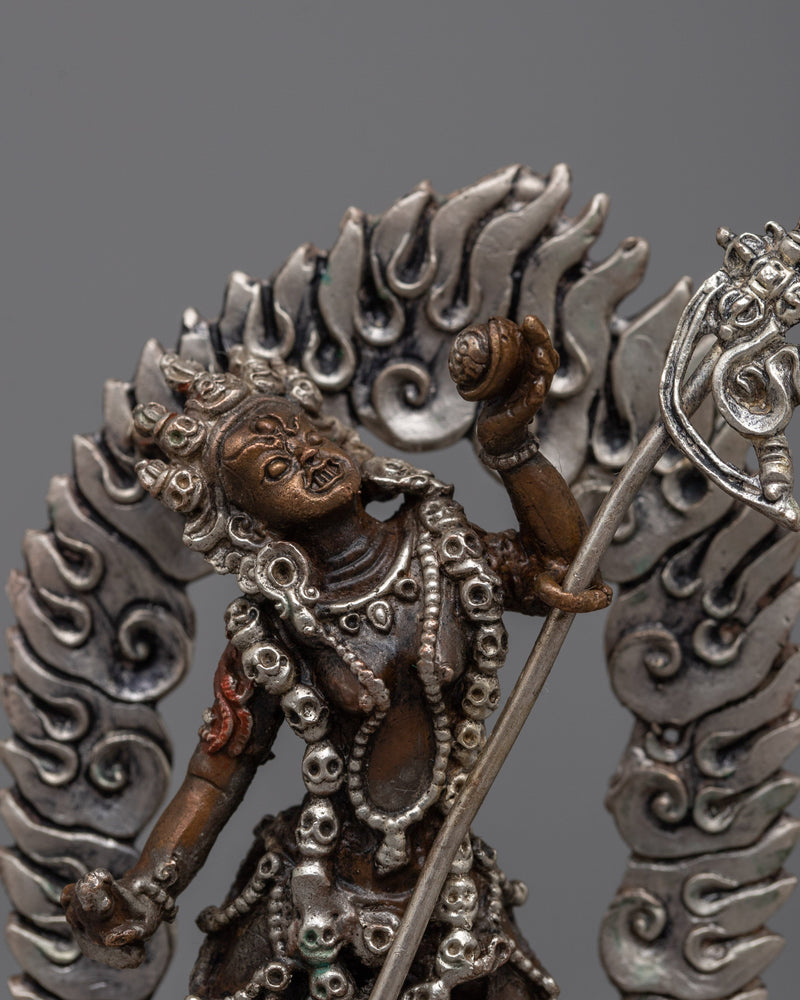 Machine Made Vajrayogini Statue | Crafted in Copper for Meditation and Devotion