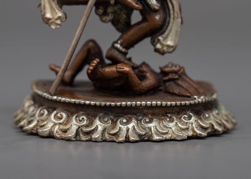 Silver Plated Dorje Phagmo Statue | Symbol of Wisdom and Empowerment