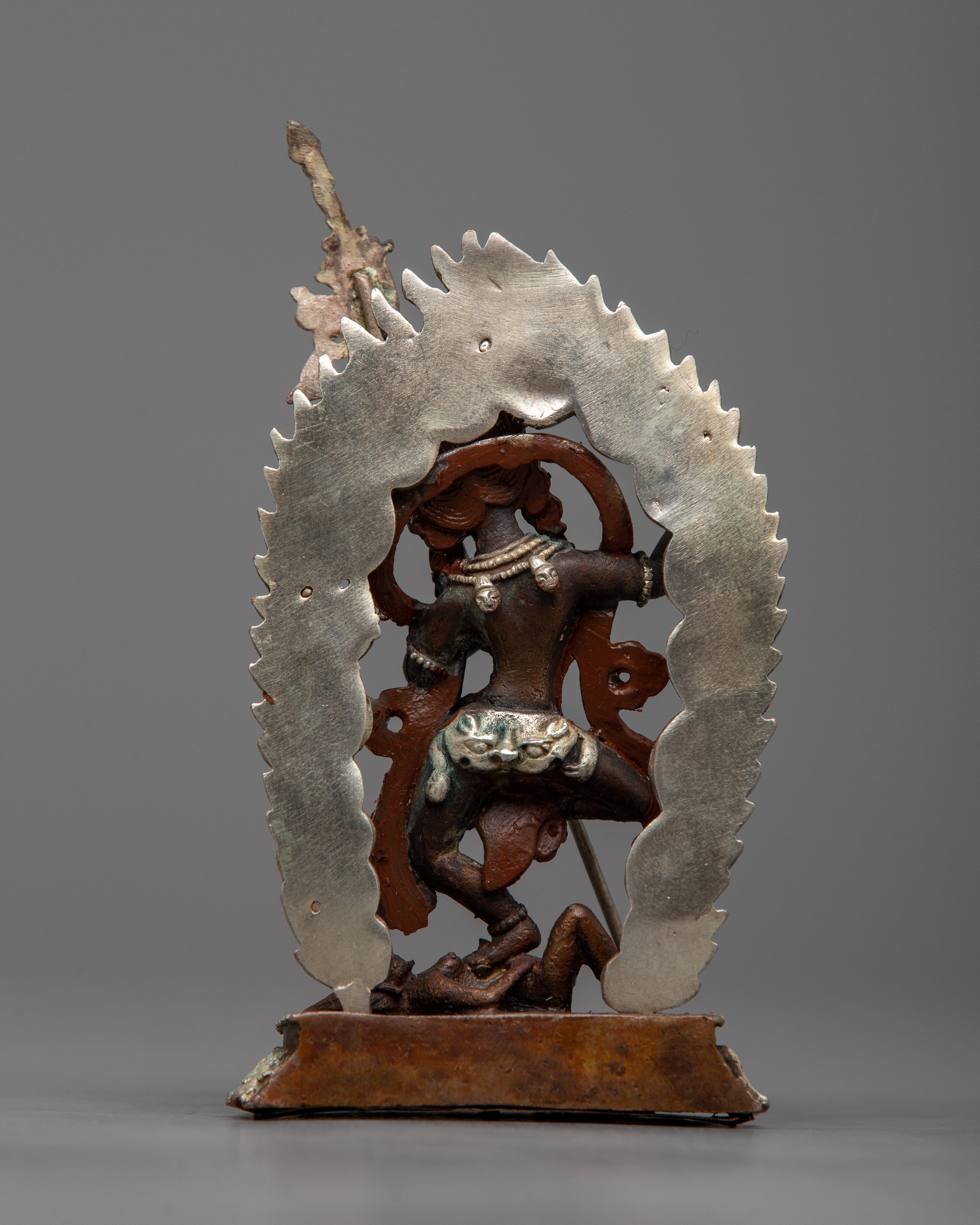 Silver Plated Dorje Phagmo Statue | Symbol of Wisdom and Empowerment