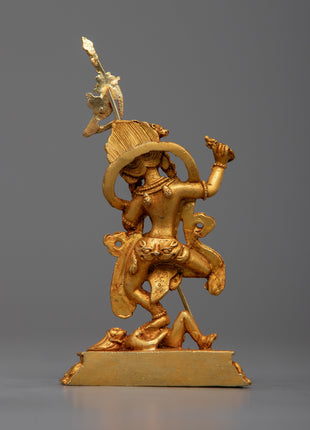 Copper Dorje Phagmo Statue | Machine Made Statue For your Altar