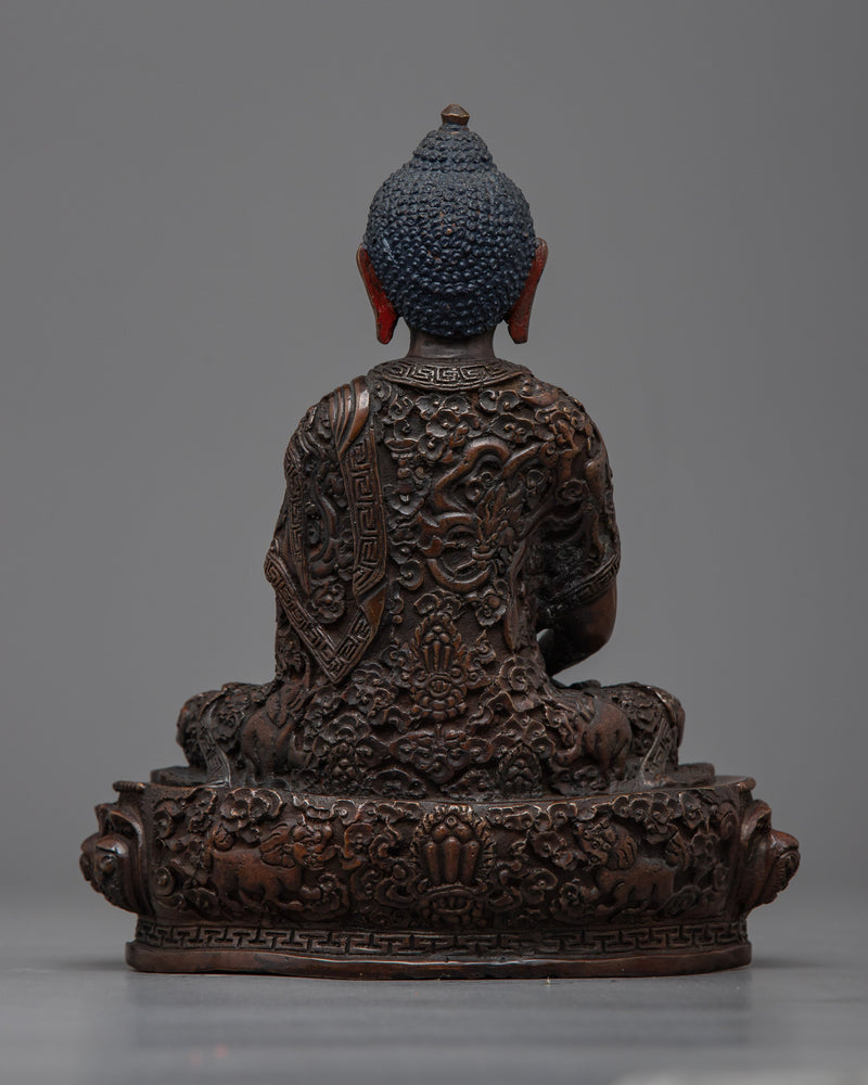 Amitabha Buddha Copper Statue | Enhance Your Altar with Buddhist Wisdom