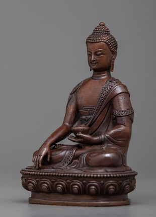 Machine Made Shakyamuni Buddha Statue | Ideal for Spiritual Devotion and Decorative Display