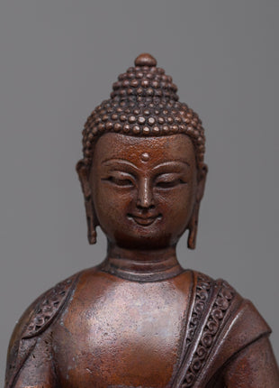 Machine Made Shakyamuni Buddha Statue | Ideal for Spiritual Devotion and Decorative Display