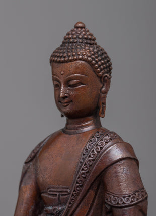 Machine Made Shakyamuni Buddha Statue | Ideal for Spiritual Devotion and Decorative Display