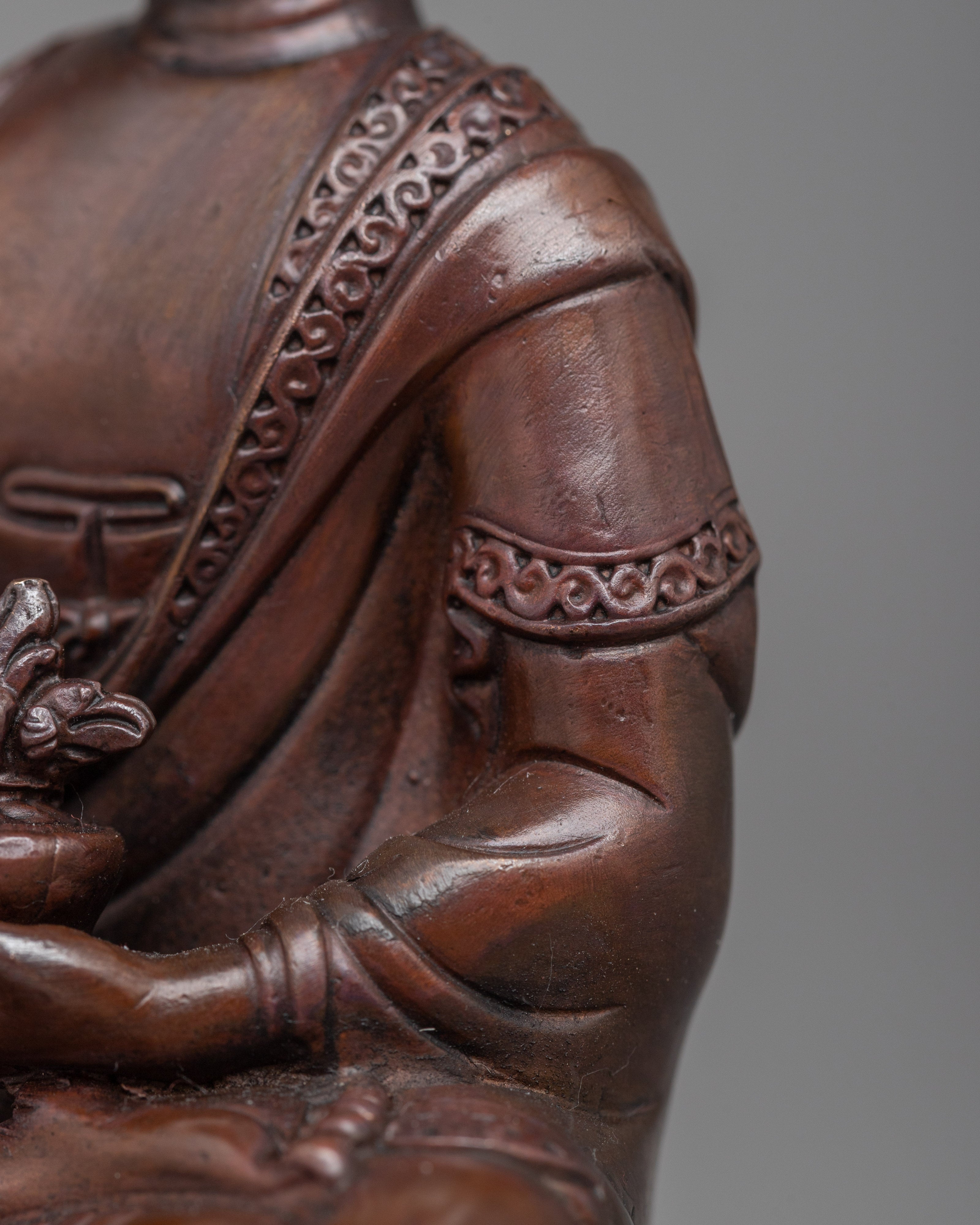 Machine Made Copper Medicine Buddha Statue | Serving as a Beacon of Light and Hope