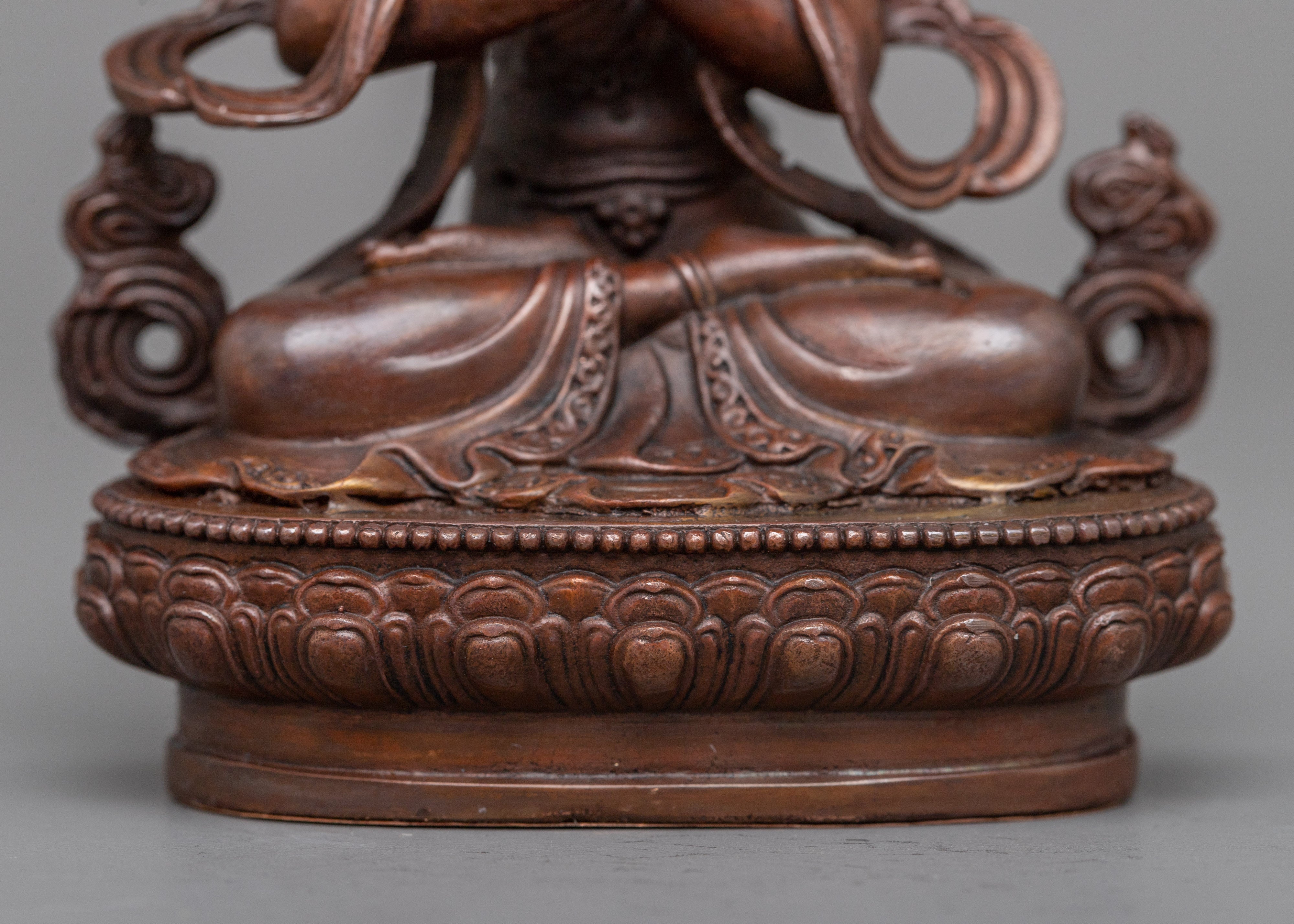 Primordial Buddha Vajradhara Statue | Copper Statue Made up of Machine